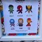 Personalised Character Frame | Personalised marvel FunkoPop Inspired Frame | Birthday Dad Son Daughter Friend Teacher Mum Gifts