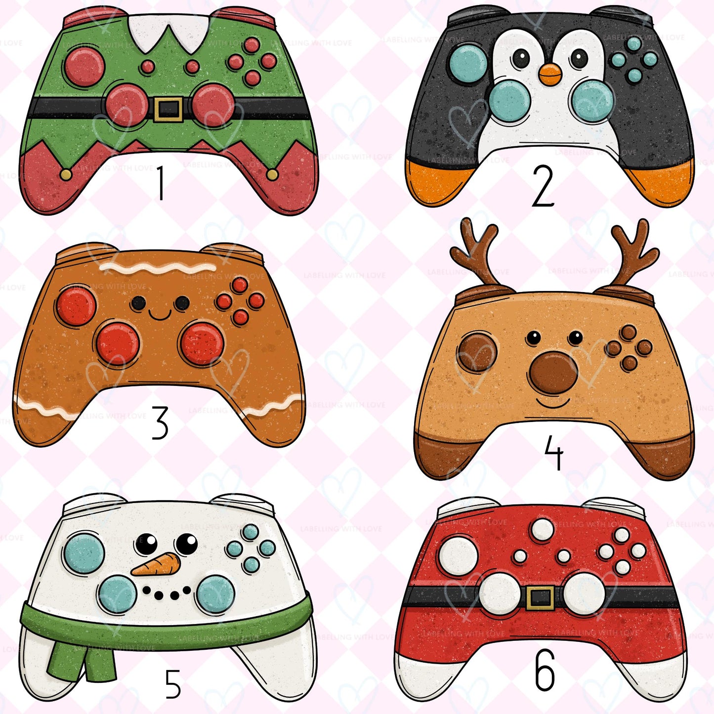 Christmas Gamer Sack | Santa Sack | Christmas Present Sack | Xmas Gamer Controller Sack