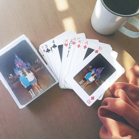 Custom Picture Playing Cards | Personalisd Deck of Cards | Custom Printed Card Deck | Personalised Gift for Family