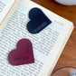 personalised engraved bookmark hearts | Heart book coners | save your page markers