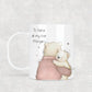 Personalised Bear Hug Mug | Custom Text Gift For Grandparents