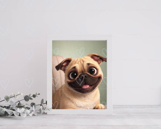 Custom Family Guy inspired Portrait |  Home Decor Print | Personalised Family Guy Inspired Print