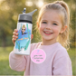 Custom Aerial Silks Bottle for Girls, Personalised Gymnast Water Bottle, Stainless Steel Sports Drink Flask