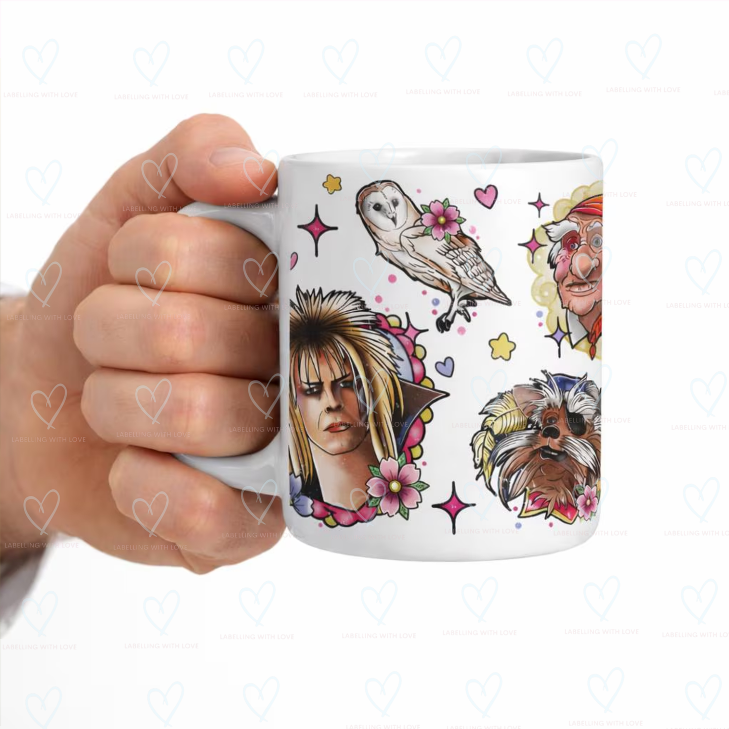 Goblin King Mug – Fantasy Movie Inspired Mug – labyrinth film Mug – Retro 80s Fandom Gift