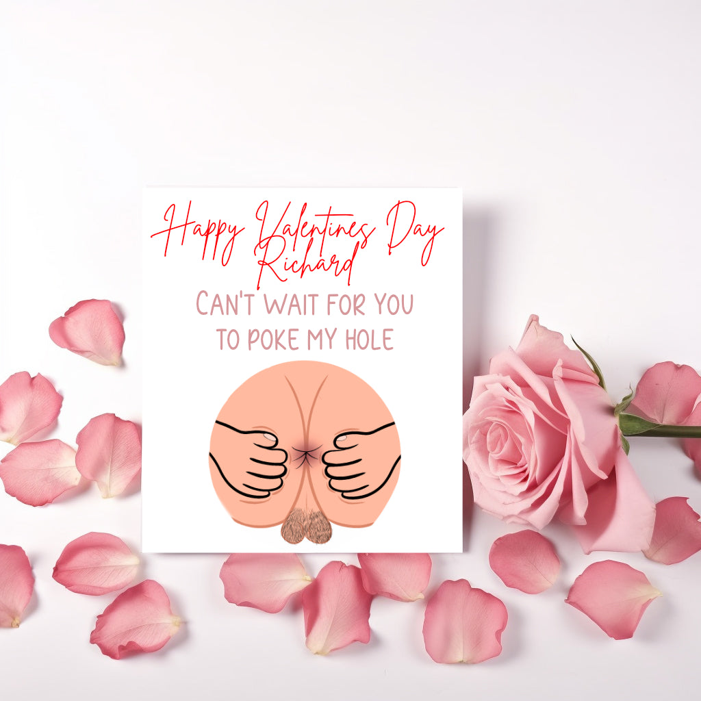 Rude Greeting card